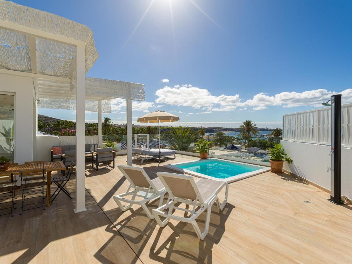 Pasitoblanco Porto Mare 7 Seaview Villa Private Heated Pool Пасито Бланко Екстериор снимка