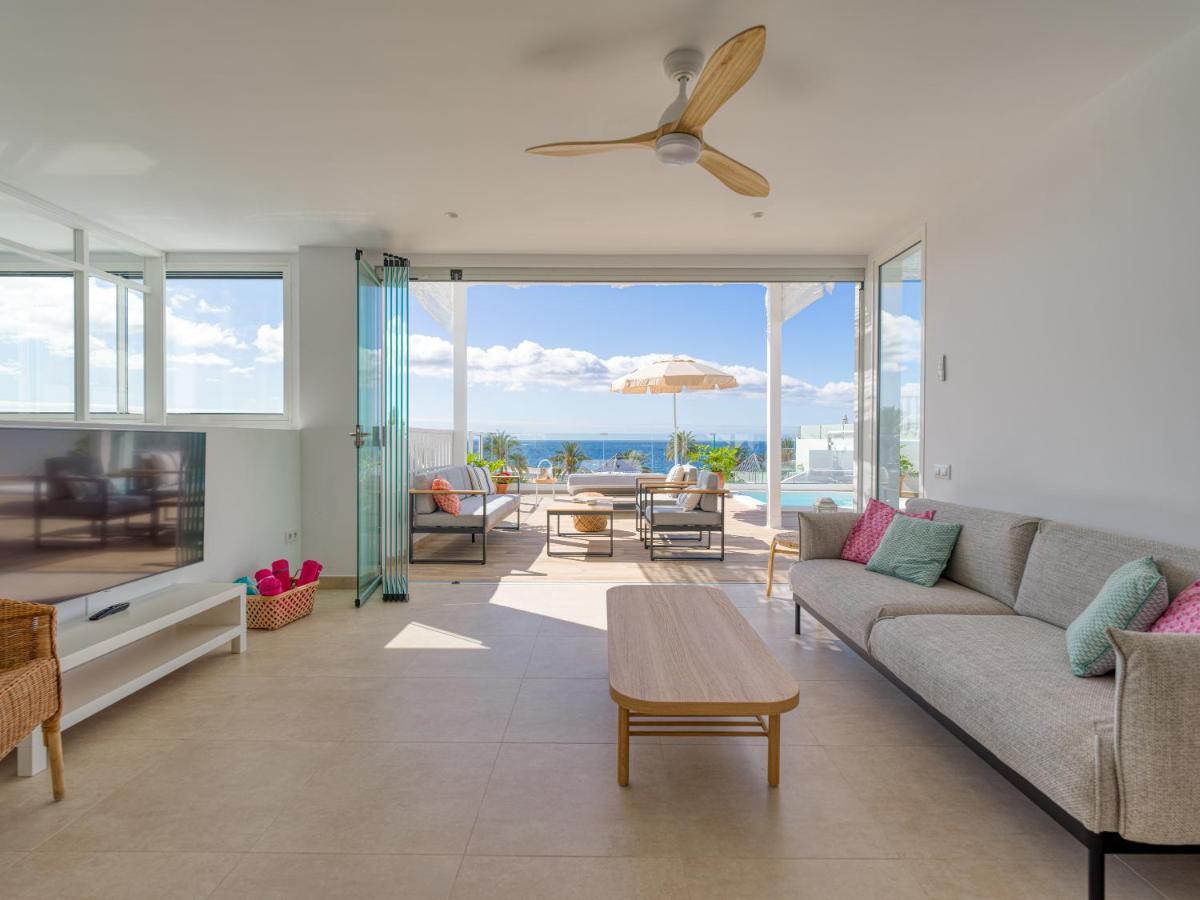 Pasitoblanco Porto Mare 7 Seaview Villa Private Heated Pool Пасито Бланко Екстериор снимка