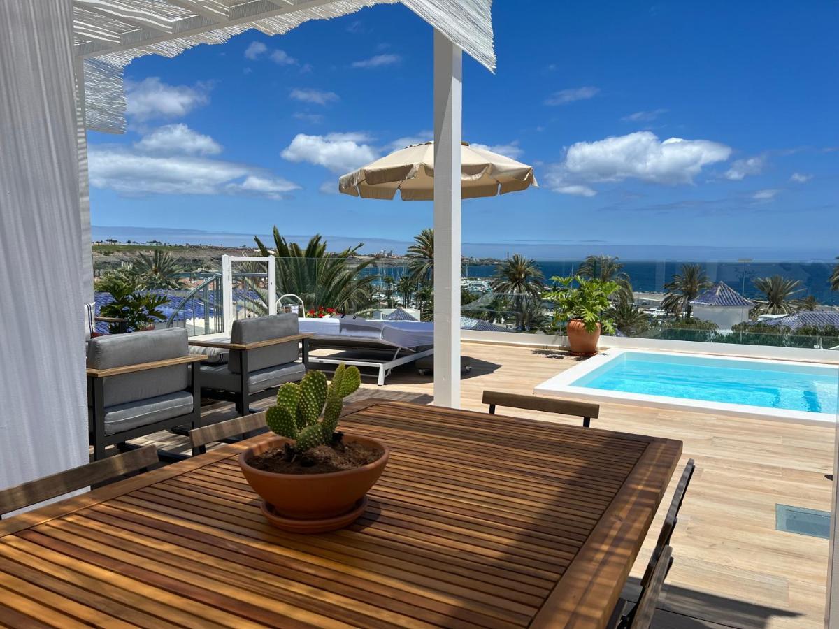 Pasitoblanco Porto Mare 7 Seaview Villa Private Heated Pool Пасито Бланко Екстериор снимка