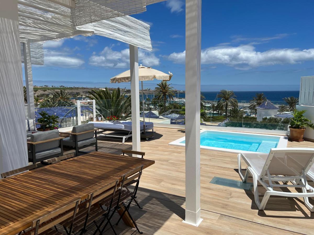 Pasitoblanco Porto Mare 7 Seaview Villa Private Heated Pool Пасито Бланко Екстериор снимка